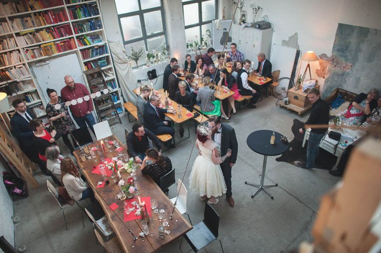 Rockabilly Hochzeit Rathaus Altona & Loft 23