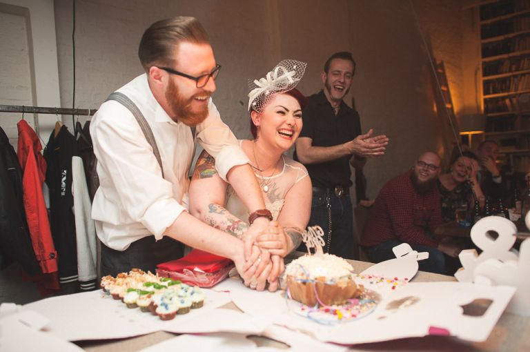 Rockabilly Hochzeit Rathaus Altona & Loft 23