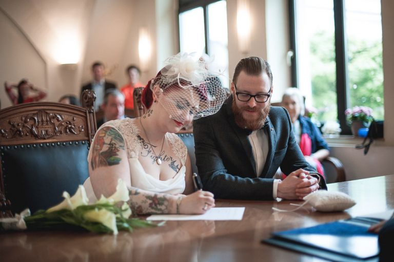 Rockabilly Hochzeit Rathaus Altona & Loft 23