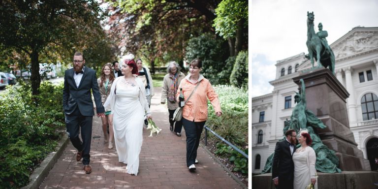 Rockabilly Hochzeit Rathaus Altona & Loft 23